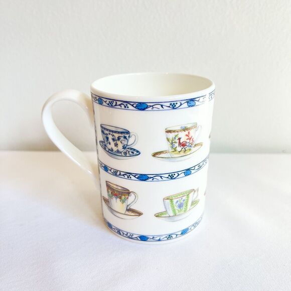 Sir Henry Doulton centenary 1897- 1997 Doulton Tea Cup Pattern Coffee Mug - Picture 3 of 4